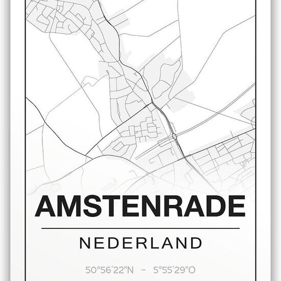 kaart Amstenrade