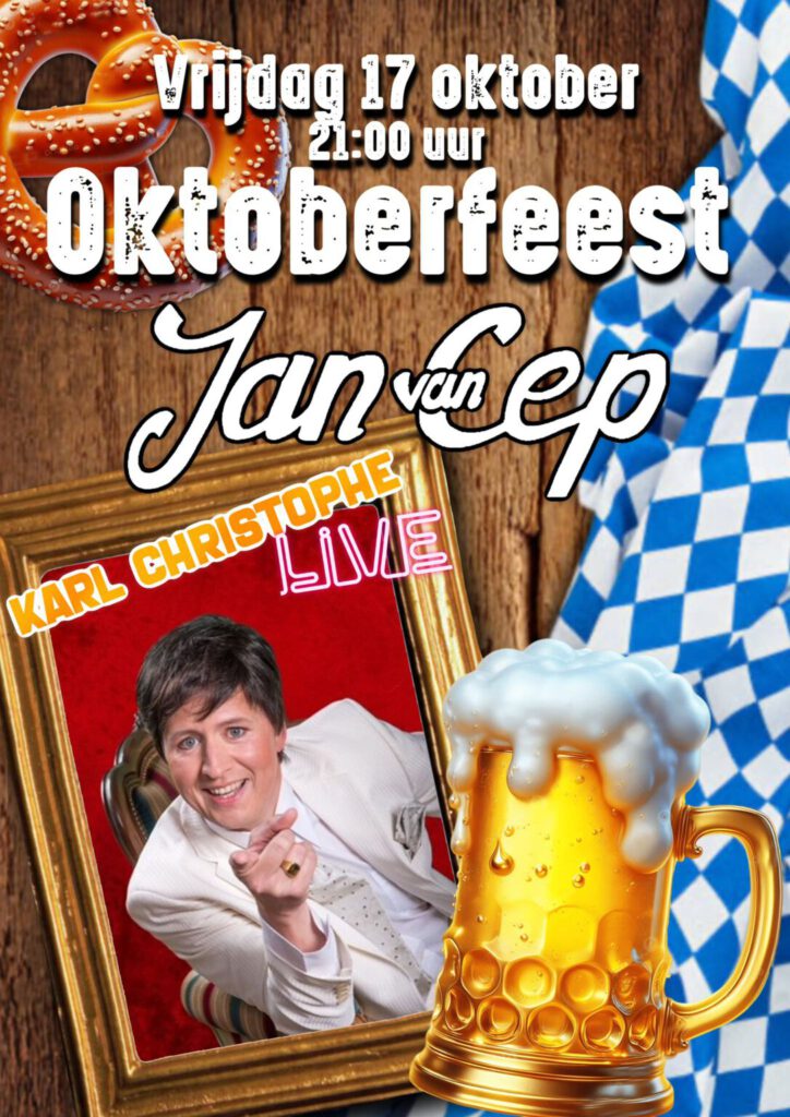 Oktoberfeest bie Jan van Cep. 
